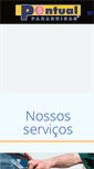 Mobile Screenshot of pontualautovidros.com